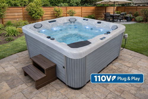 Cascade Serenity | 5 Person Plug & Play Spa- w/Lounge